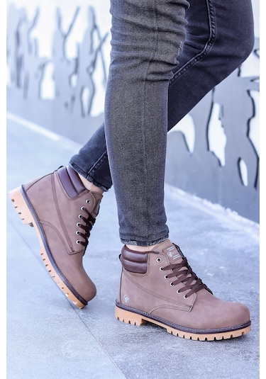 Vojo Arex Suya Dayanıklı Casual Kışlık Erkek Bot 267800001819 62 Kahve Kahve Kahverengi