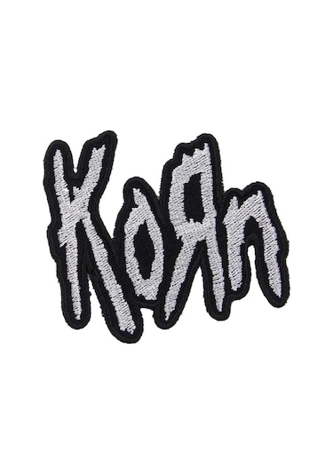 Korn Yazı Patch Yama Siyah
