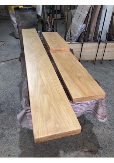 Bintaşmobilya Kütük Raf 200X25.Cm