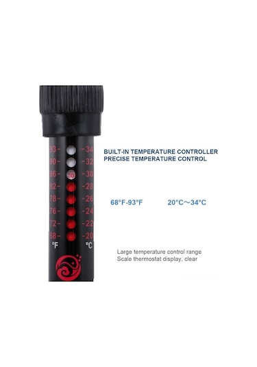 Geeroyoo Geeroyoo Akvaryum Isıtıcı - Otomatik Termostatlı 200w