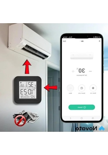 Ekranlı Ve Sensörlü Wifi Ir Kumanda, Akıllı Kontrol Sistemi .
