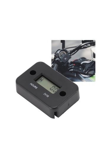 Maoyaya Yüksek Hassasiyetli Mini Motor Saati & Devir Sayacı - Suya Dayanıklı Lcd Ekran, Pratik Uygulamalar İçin