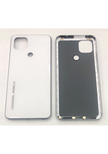 General Mobile Gm 22 G312 Kasa Arka Kapak Pil Kapağı Beyaz
