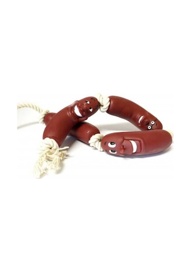 Sosis Görünümlü Köpek Oyuncağı