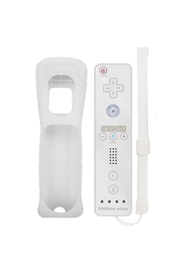 Wii 2 In 1 Remote + Nunchuk Controller Motion Plus