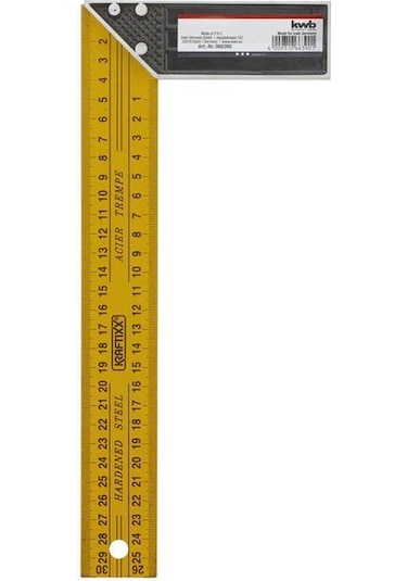 Kwb 49066390 Çelik Gönye Cetvel 300 Mm