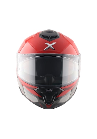 Axor Brutale Surges Full Face Kapalı Kask Parlak Kırmızı - Siyah