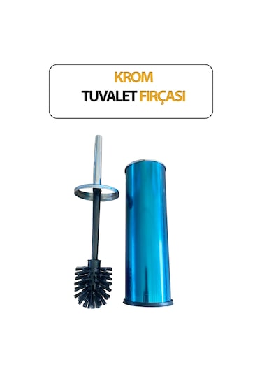 Krom Tuvalet Fırçası Ekonomik Krom