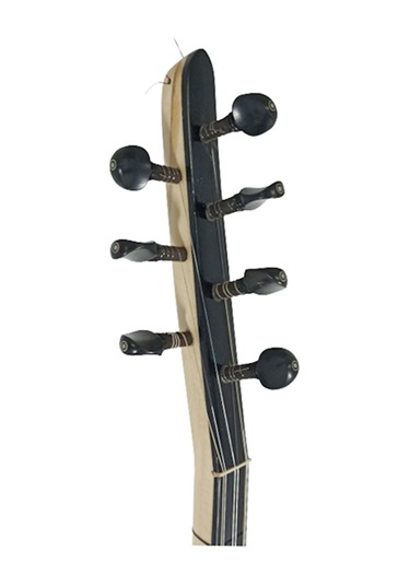 Piarro Profesyonel Uzun Sap El Oyması Dut Ağacı Bağlama 43 Tekne Mat Cila