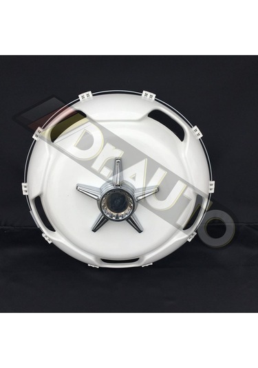 22.5 İnç Düz Model Fırfırlı Jant Kapağı 4'lü Takım