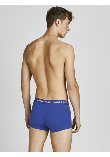 Jack & Jones Erkek 5'li Düz Renk Boxer Paketi Black Siyah