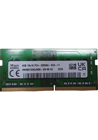 4gb 3200mhz Ddr4 Sodimm Ram Hma851s6djr6n