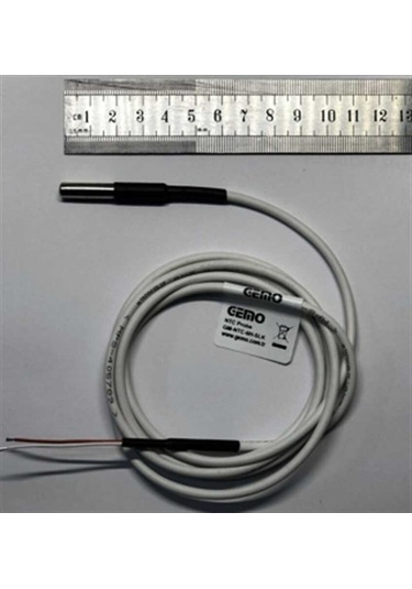 Gemo Gm-ntc-6h-slk Rekorsuz Ntc Sıcaklık Algılayıcı 1,5m Silikon Kablolu 2 Telli