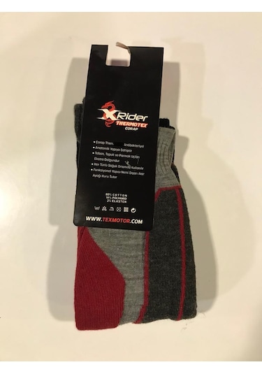 TEX X RIDER MOTOSİKLET TERMAL ÇORAP