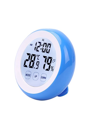 Sones Yüksek Hassasiyetli İç Mekan Elektronik Termometresi Mavi