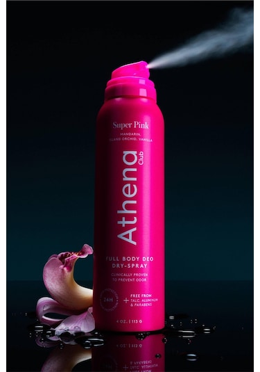 Athena Club Super Pink Tüm Vücut Sprey Deodorant 113gr
