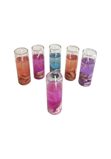 Şişe Cam Deney Tüpü Modeli Ve Jel Mumluk Şişesi  50 CC (12 Adet)