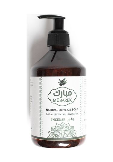 Mübarek Tütsü Kokulu Zeytinyağlı Sıvı Sabunu 500 ML