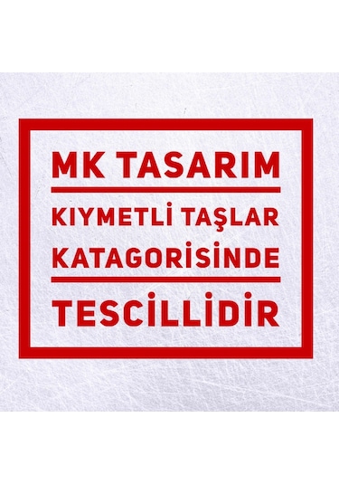 Mk Tasarım Gerçek Aytaşı Bileklik Mkt34006 Çok Renkli
