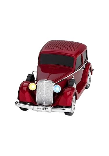 Ws-1934 Pontiac Sedan Bluetooth Hoparlör Işıklı Fm Radyo Usb Tf
