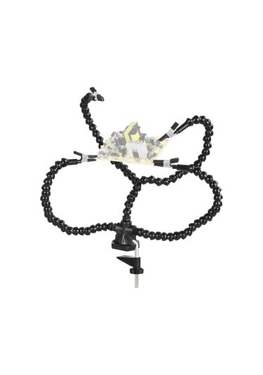 Hallow Yardımcı Eller Lehimleme Üçüncü El Pcb Aracı 3 Esnek