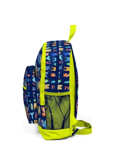 Coral High Monster Desenli Büyük Boy Okul Sırt Çantası 23726