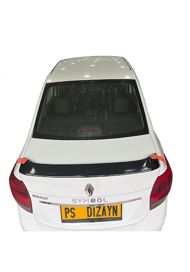 Renault Symbol 2015 Sonrası Plastik Boyasız Spoiler