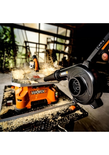 Worx WX094.9 20V Profesyonel Şarjlı Devir Ayarlı Üfleyici