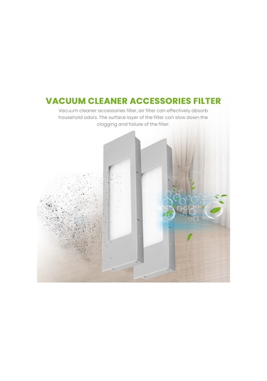 Crackedice Robot Süpürge İçin Yedek Aksesuar Seti