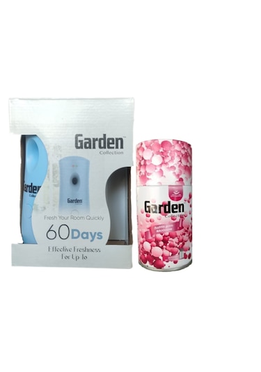 Garden Oda Kokusu Freshmatik, Otomatik Sprey Makine +bubble Gum Parfüm Esansı Yedek Sprey 260 Ml Air Freshener + Otomatik Sprey Yedeği Oda Spreyi Bubble Gum Parfüm Esansı 260 Ml X 3 Adet Bubblegum
