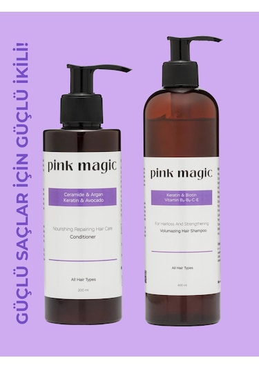Pink Magic Saç Bakım Seti