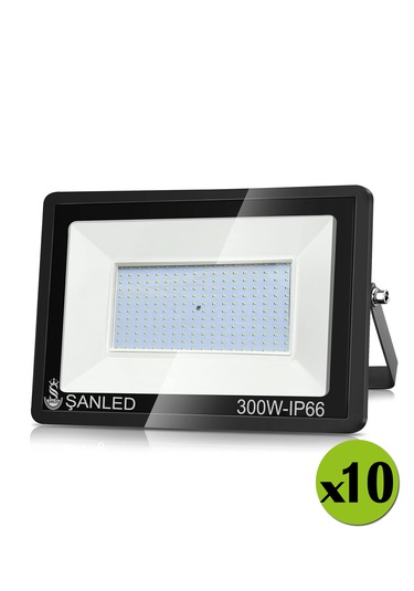 300w 24.000 Lümen 6500k Beyaz Işık Smd Led Projektör-10 Adet