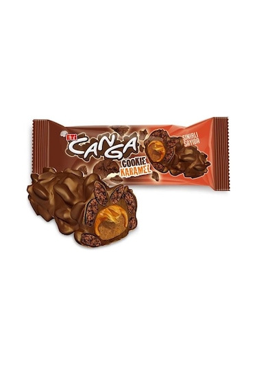 Eti Canga Cookie Karamel 24 x 45 G
