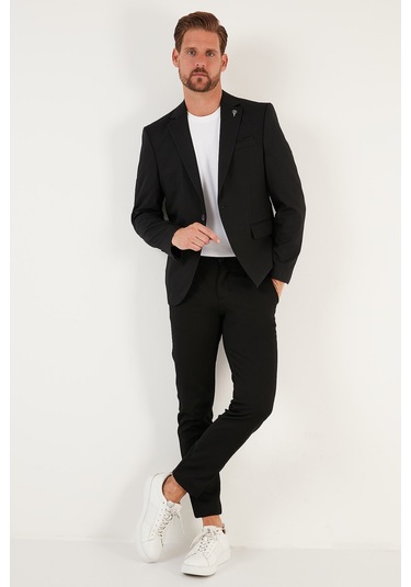 Buratti 535638816 Nipoye Erkek Ceket Siyah