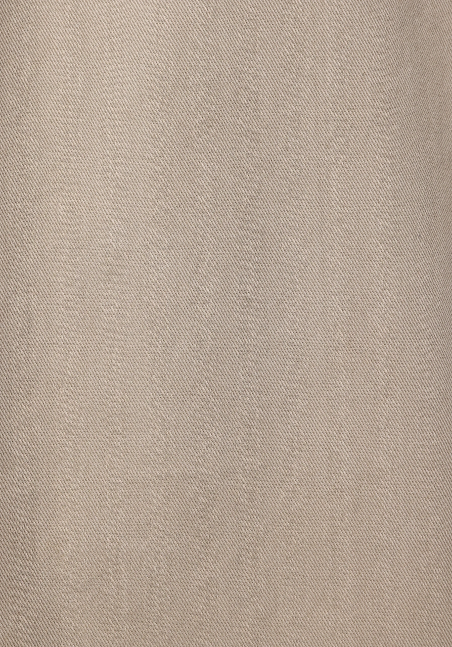 Colins Comfort Fit Shirt Neck Düz Erkek Bej Shacket Cl1076729 Q1.v1 Beı Bej