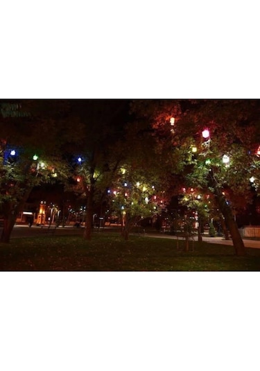 Su Geçirmez Alaçatı Ağaç Feneri 10 Adet