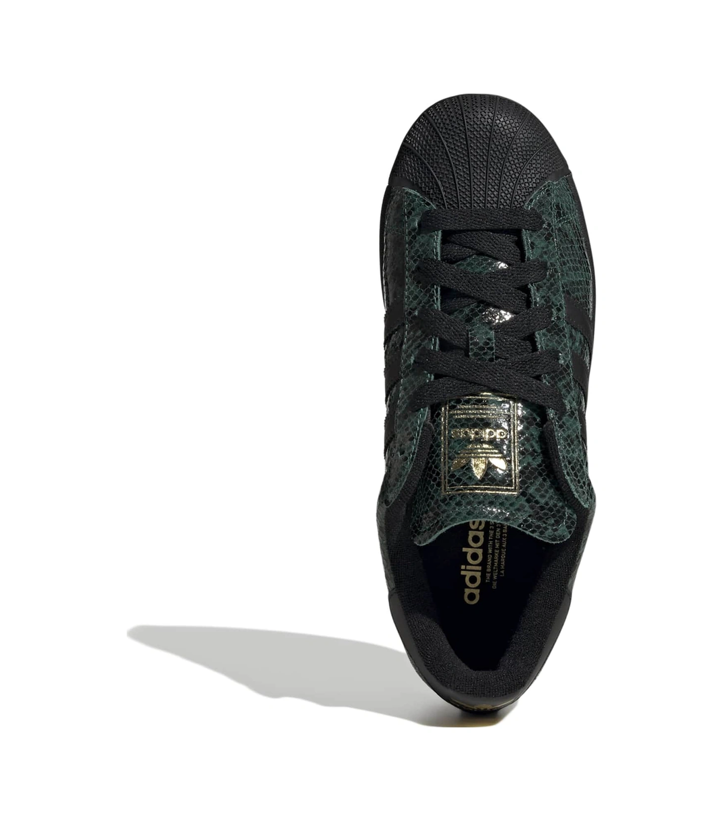 Cgreen/cblack/goldmt Adidas Kadın Günlük Ayakkabı Superstar Iı W Jp8159 Yeşil