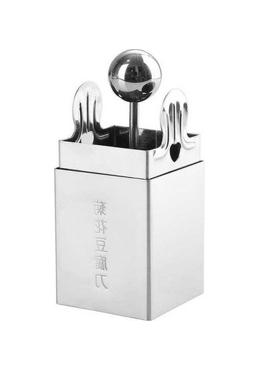 Primepickings Krizantem Parçalanmış Tofu Bıçak Kalıbı 304 Paslanmaz Çelik Mutfak Tofu Bıçağı Aleti Diğer