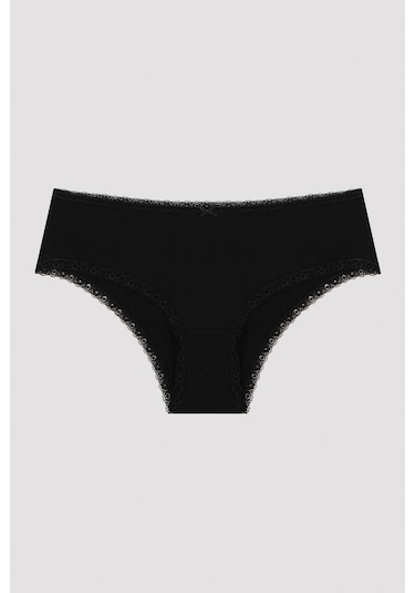 Penti Daily Lace Pamuklu 3lü Gri Hipster Külot