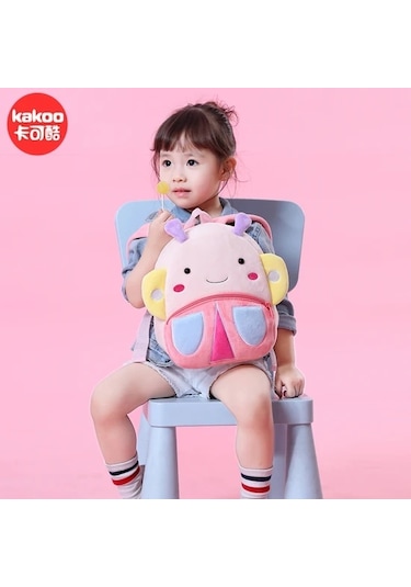 Çocuk Sırt Çantası Küçük Arı Sırt Çantası Pembe