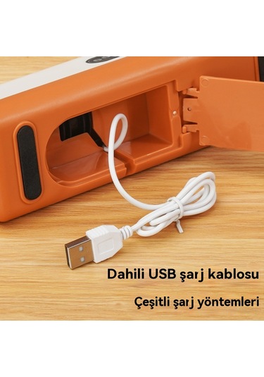 Elektrikli Bıçak Bileyici Turuncu