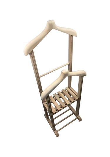 Melada Mobilya Gürgen Çift Tepeli Dilsiz Uşak Ham Basic Sehpalı Ceviz