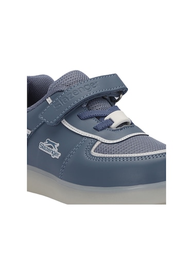 Slazenger PERLE Çocuk Cırt Cırtlı Mavi Sneaker