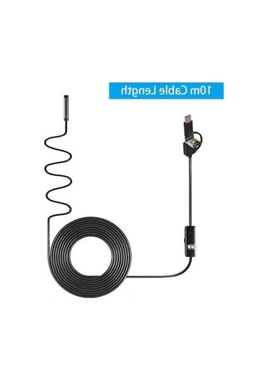 Pazly Endoskop Kamera 6 Led Ip67 Su Geçirmez Usb Type-c Android/pc 10m Kamera 10m