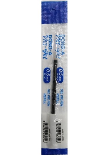 Dong A My Gel İğne Uçlu Kalem Refili 05 Mm Mavi