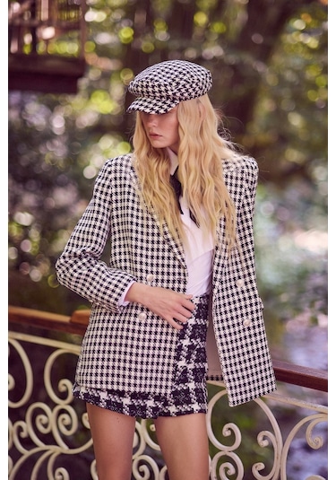 Never More Kazayağa Blazer Ceket Siyah