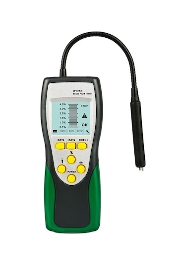 Ankatek Duoyı Araba Fren Hidroliği Test Cihazı Muayene 250mm Kaz Boyun Dedektörü 2.2 İnç L Dot3 Araba Fren Kaliteli Led Ekran