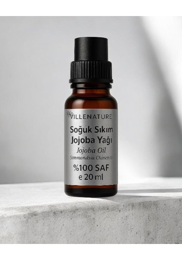 Villenature Soğuk Sıkım Jojoba Yağı Jojoba Oil Simmondsia Chinensis 20 Ml