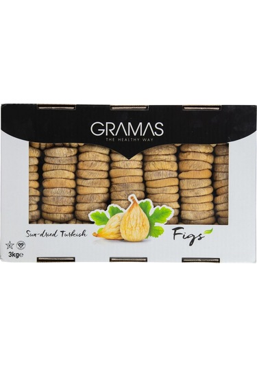 Gramas Premium Özel Dağ İnciri Lerida 3 Kg 2025 Yeni Sezon Ürünü İri Boy 3 KG