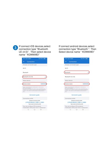 Padalink "konnweı Kw902 Kablosuz Obd-ıı Araç Tanılama Aracı - Ios/android Uyumlu Mini Tarayıcı"